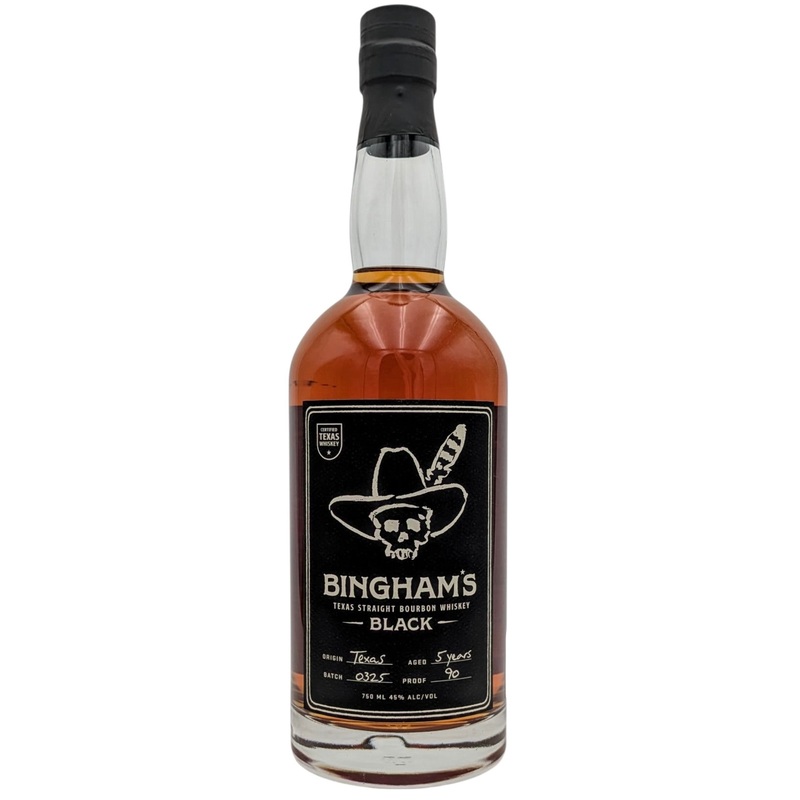 Bingham Black 5 Year Old Texas Straight Bourbon Whiskey