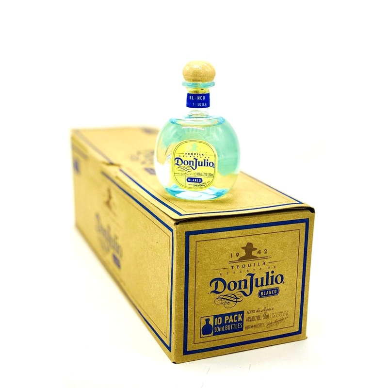 Don Julio Blanco Tequila 10 x 50 ml