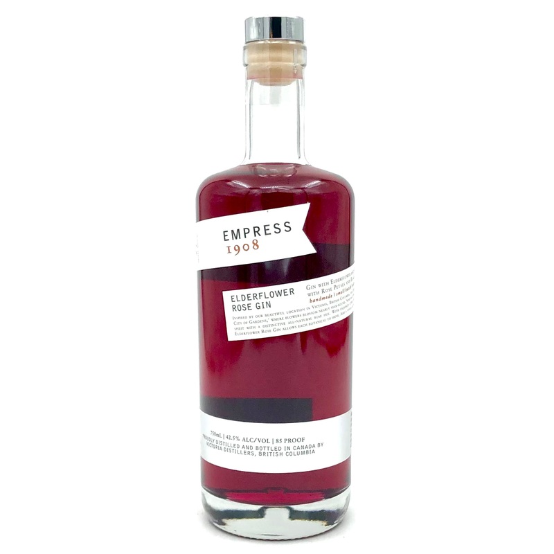 Empress 1908 Elderflower Rose Gin