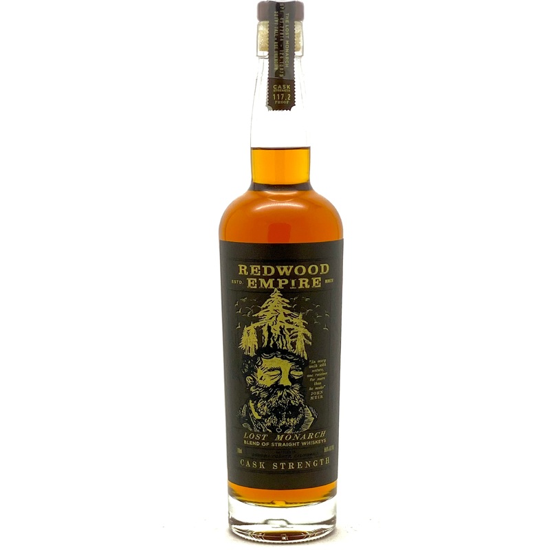 Redwood Empire Lost Monarch Cask Strength American Whiskey