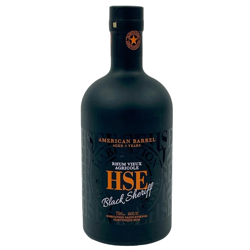 Rhum HSE Black Sheriff Rhum Vieux Agricole Rum Martinique