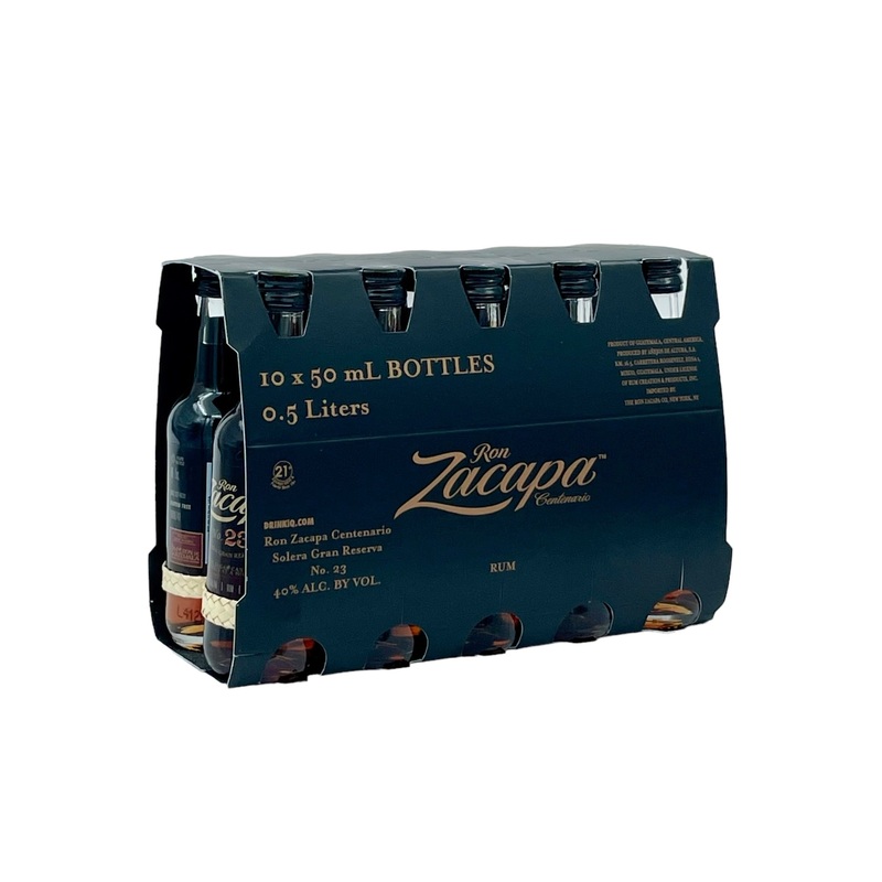 Ron Zacapa Centenario No. 23 Guatamalan Rum 10 x 50 ml