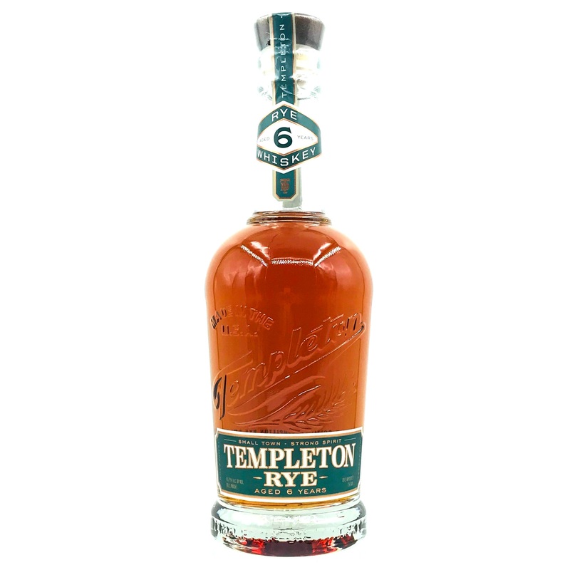 Templeton 6 Year Old Small Batch Rye Whiskey