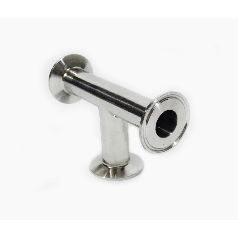 1 Tri Clamp Tee, Stainless Steel, SS304 Sanitary Fitting