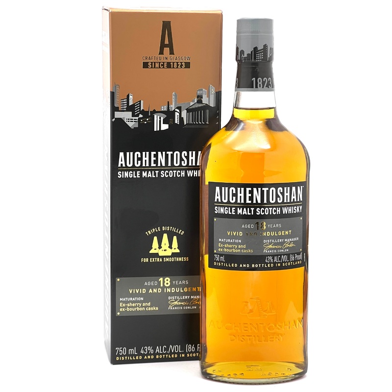 Auchentoshan 18 Years Old Scotch Whisky