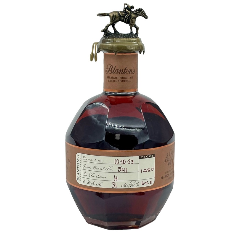 Blanton’s Bourbon Whiskey Straight from the Barrel