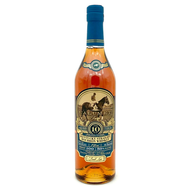 Calumet Farm 10 Year Old Bull Lea Bourbon Whiskey