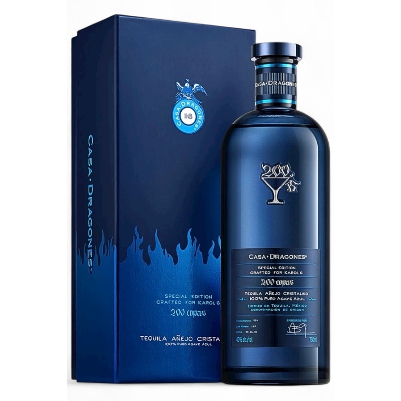 Casa Dragones 200 Copas Anejo Cristalino Tequila