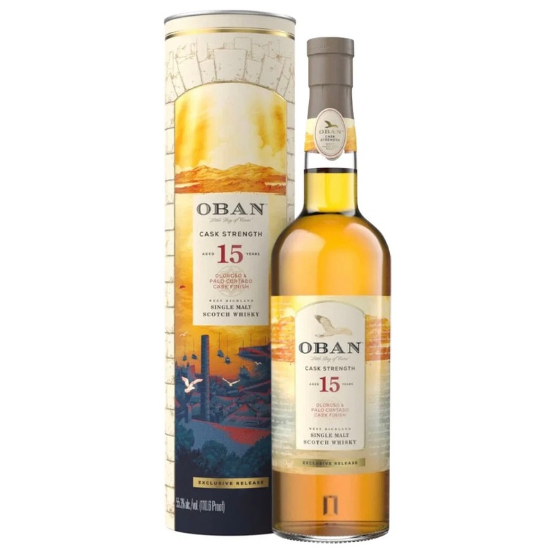 Oban 15 Year Cask Strength Single Malt Scotch Whisky Oloroso & Palo Cortado Cask Finish