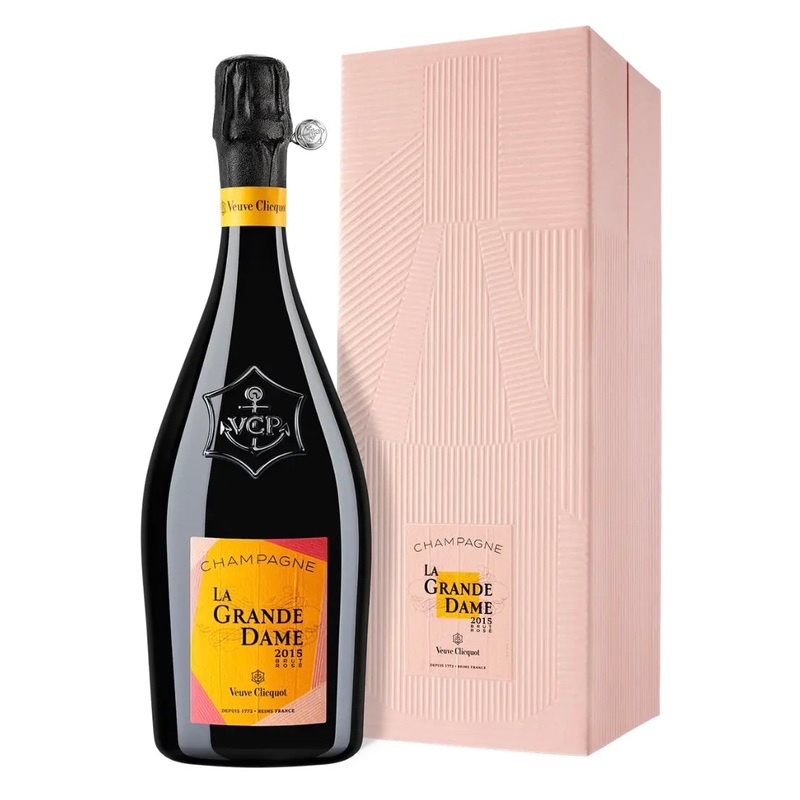 Veuve Clicquot 2015 La Grande Dame Ros Brut Champagne with Gift Box