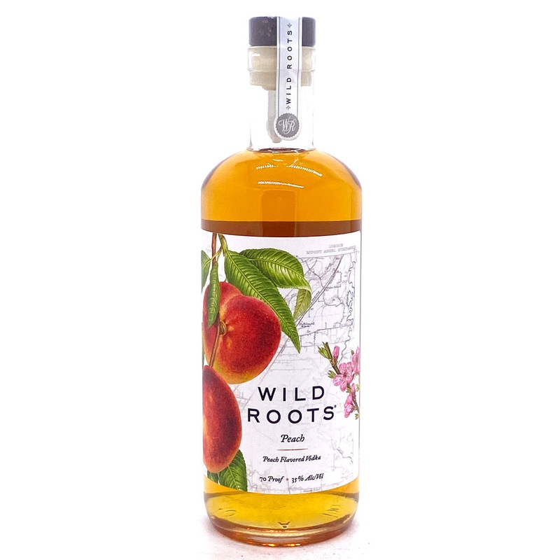 Wild Roots Peach Infused Vodka