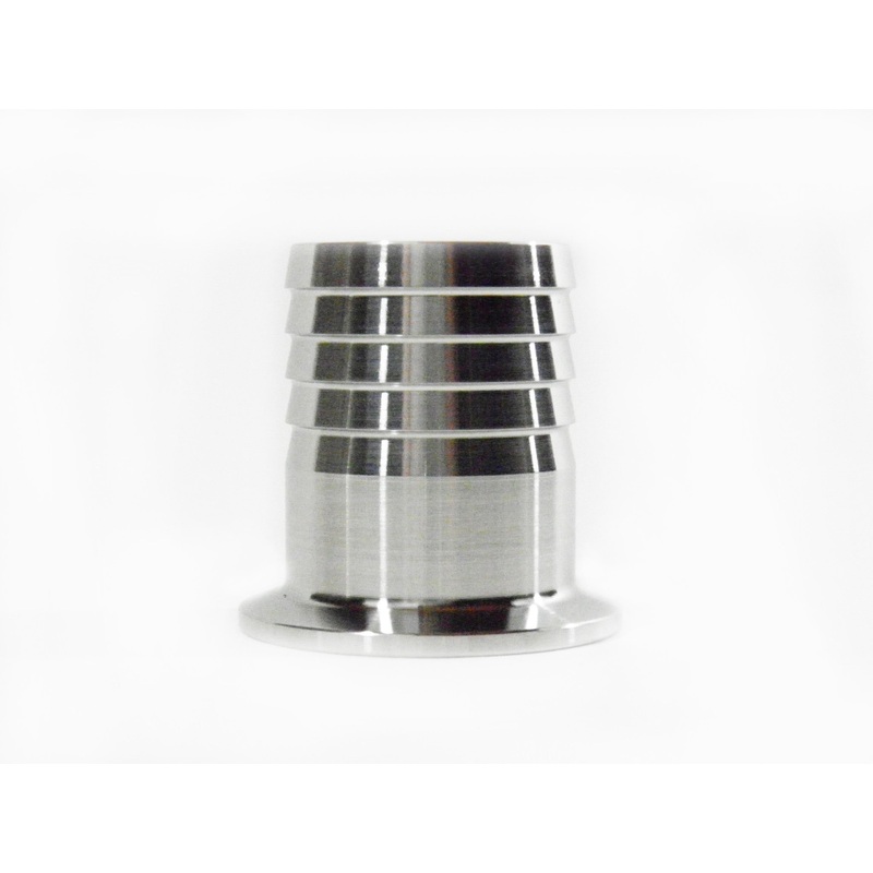 1.5 Tri Clamp to 1.5 Hose Barb Adapter