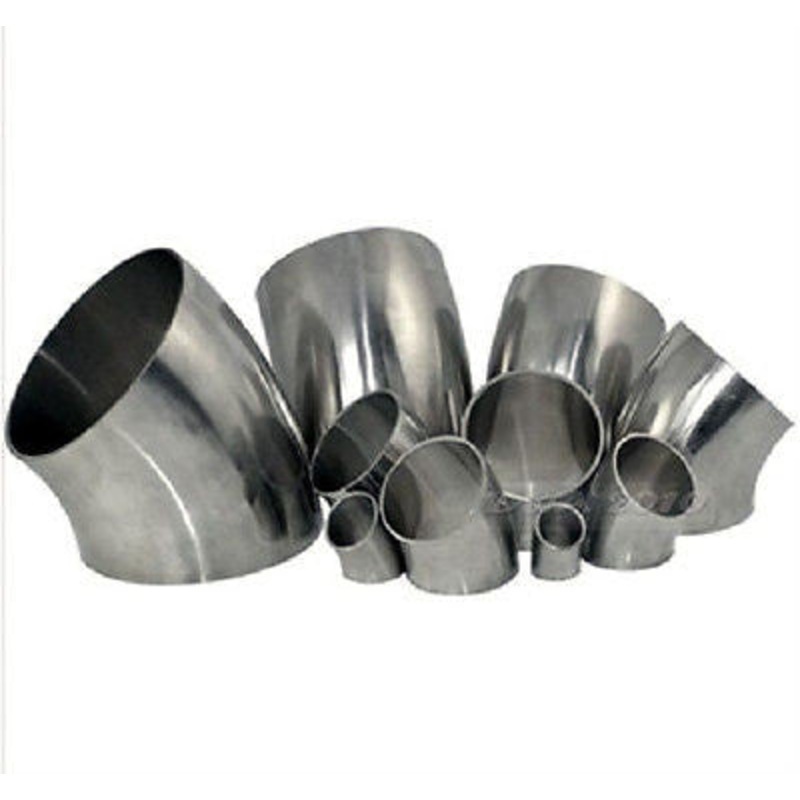 1.5  Weld Elbow 45, Stainless Steel 304, Sanitary, Tubing, Fitting, Polished