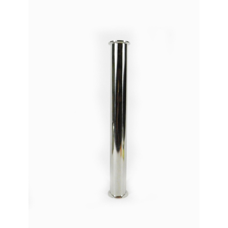 1.5 x 12 Sanitary, 304 Stainless Steel, Tri Clamp Spool, BHO Extractor Column