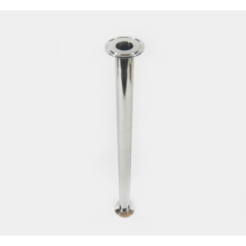 1 x 18 Sanitary, 304 Stainless Steel, Tri Clamp Spool, BHO Extractor Column