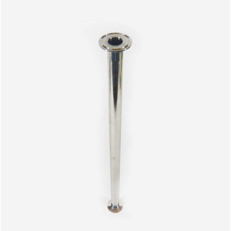 1 x 24 Sanitary, 304 Stainless Steel, Tri Clamp Spool, BHO Extractor Column