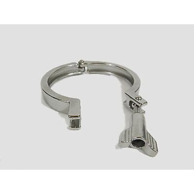 2 Tri Clamp SS304 Sanitary Stainless Steel, Tri Clover Clamp. Heavy Duty.