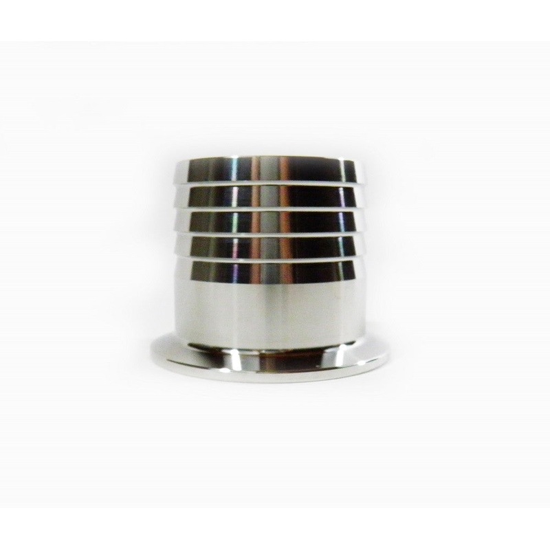 2 Tri Clamp to 2 Hose Barb Adapter