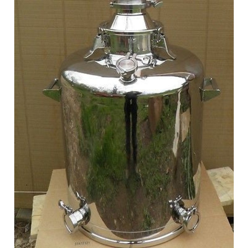 26 Gallon Stainless Still Boiler, Whiskey Still Boiler, Moonshine Boiler