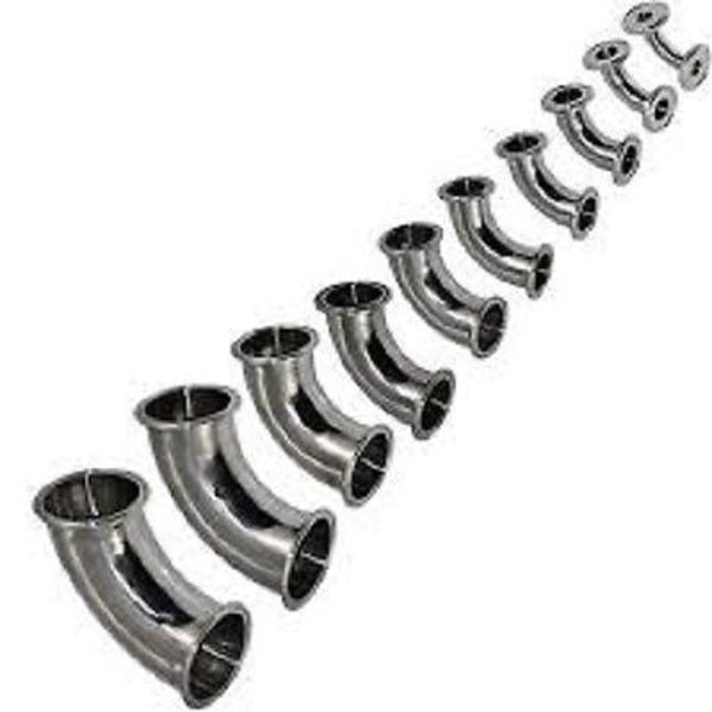 4 Tri Clamp 90 Elbow, Stainless Steel 304