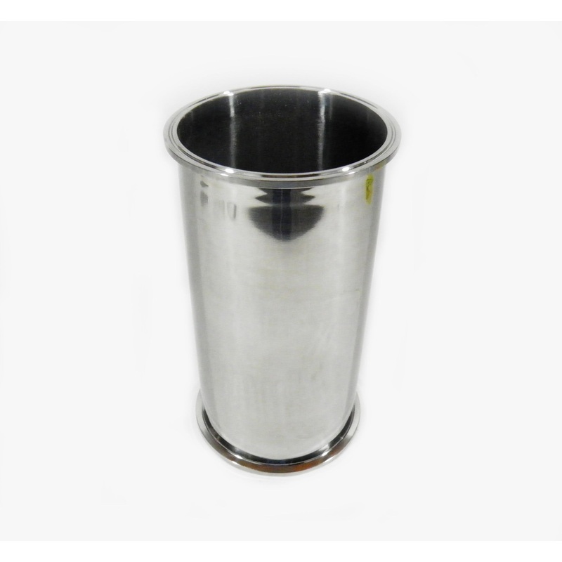 6 x 12 Sanitary, 304 Stainless Steel, Tri Clamp Spool, BHO Extractor Column