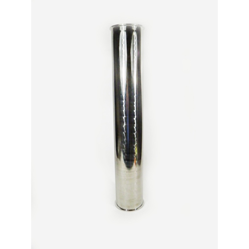 6 x 36 Sanitary, 304 Stainless Steel, Tri Clamp Spool, BHO Extractor Column