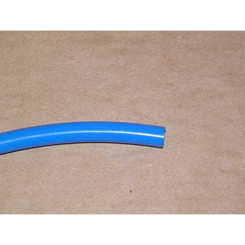 1/2 x 2ft Blue Polyurethane Air Straight Tubing, for Push to Connect Fittings