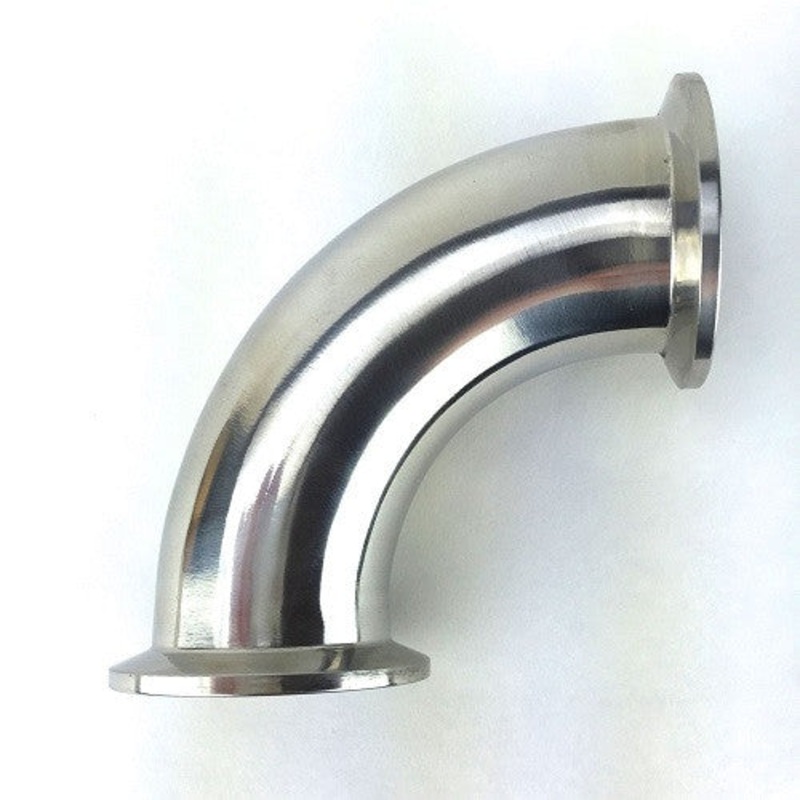 1.5 Tri Clamp 90 Elbow, Stainless Steel 304