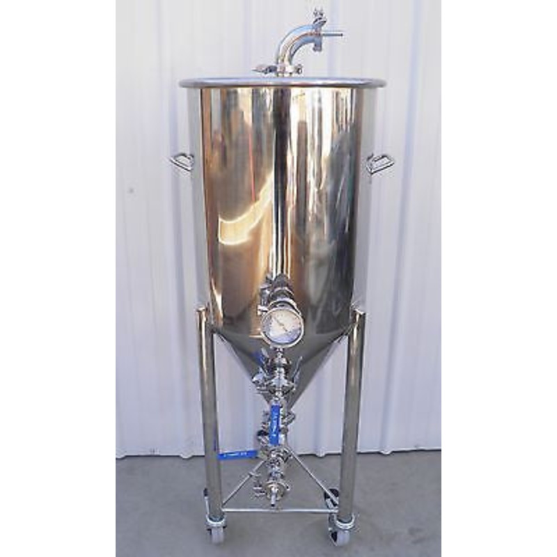 14.5 Gallon Conical Fermenter with Wheels