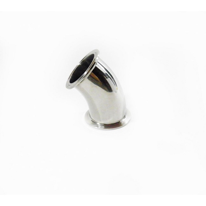 2 45 Tri Clamp Elbow, Stainless Steel 304
