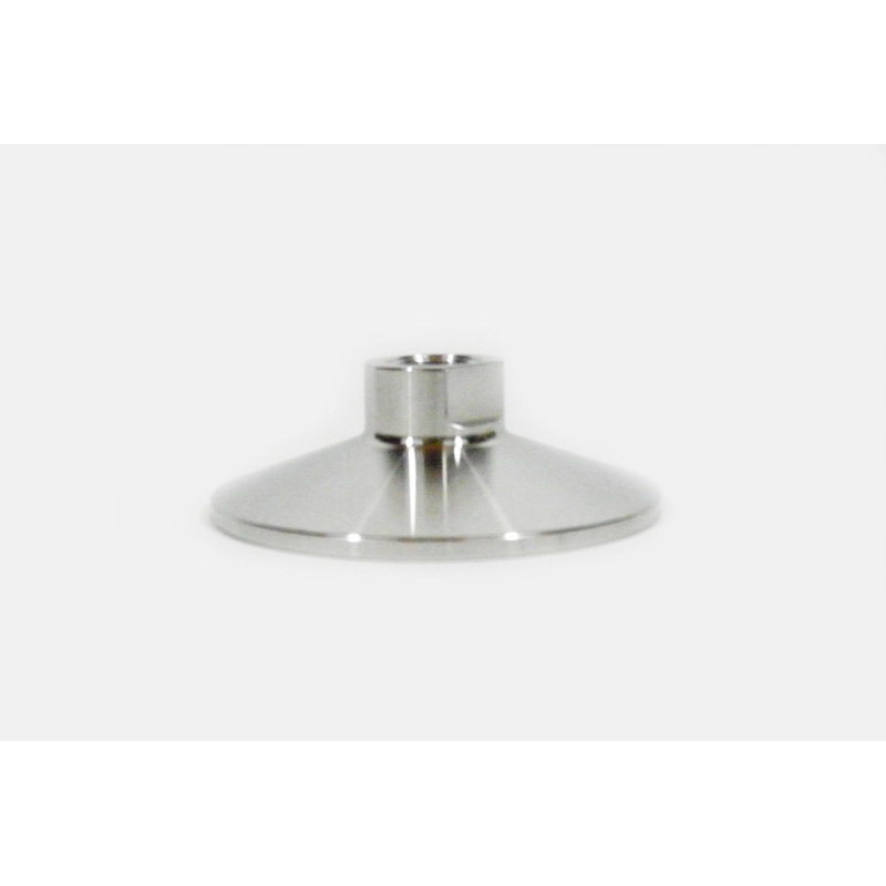2 Tri Clamp to 1/4 Female NPT Adapter, 304 Stainless Steel NPT Adapter