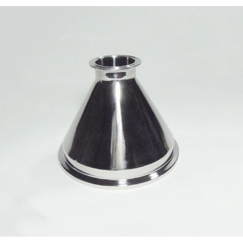 6 x 2  Tri Clamp, Tri Clover, Sanitary, Concentric Reducer, 304 Stainless Steel