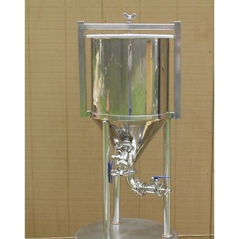 8 Gallon Conical Fermenter, Home Brewing, Beer, Stainless Steel