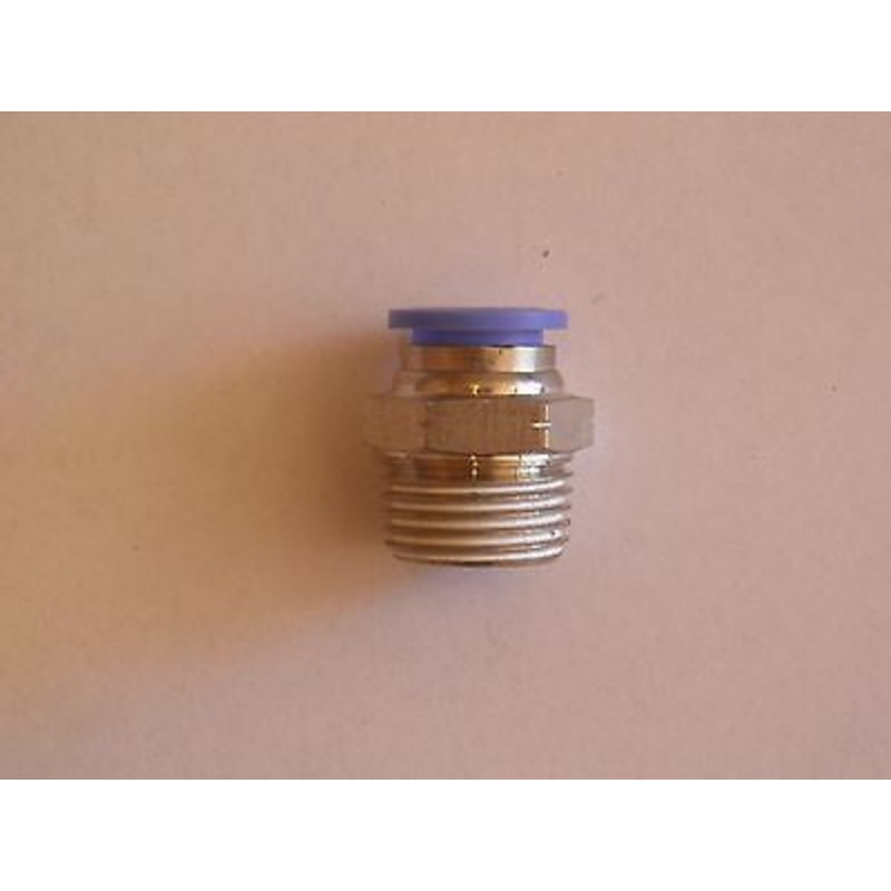 Male Straight 1/2 Push to Connect to 1/2 Male NPT