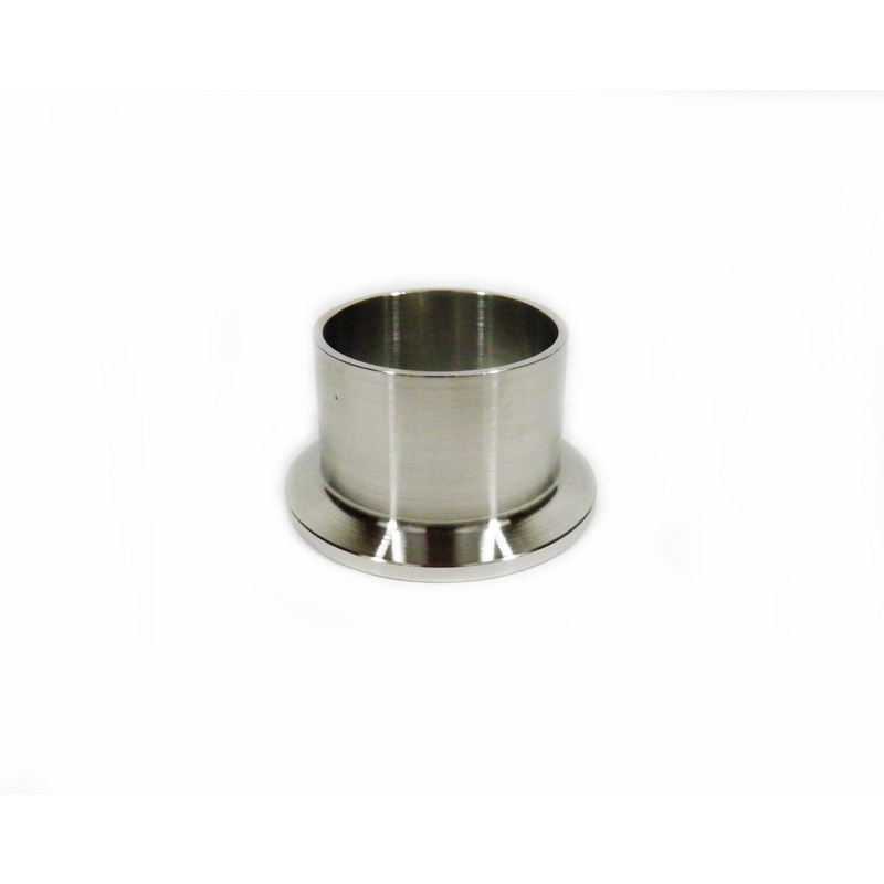 Sanitary Weld On Ferrule, 1.5 Tri Clamp/Tri Clover Fitting, Stainless Steel 304