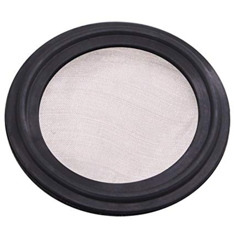 2 Viton Tri Clamp 40 Mesh Screen Gasket