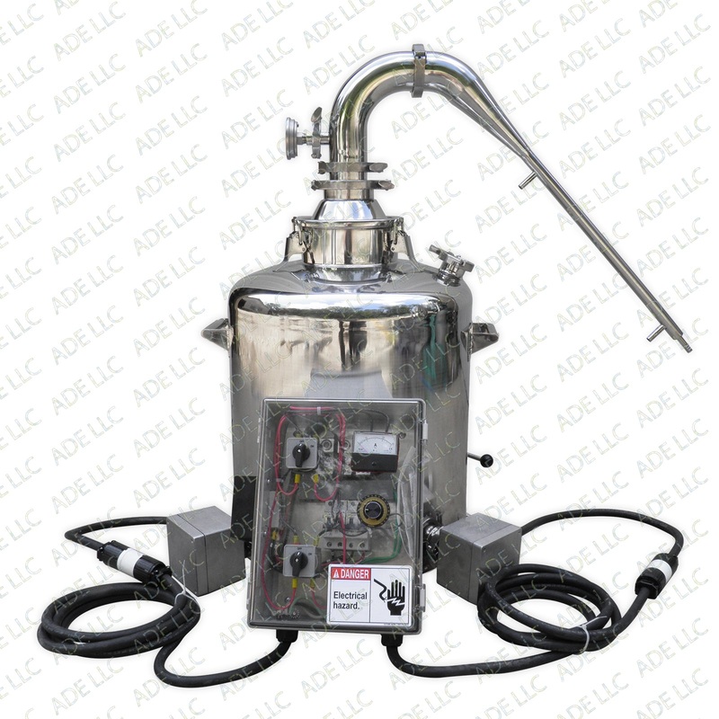 26 Gallon Still with 3 Stainless Whiskey Column and 11,000 Watt Heating System