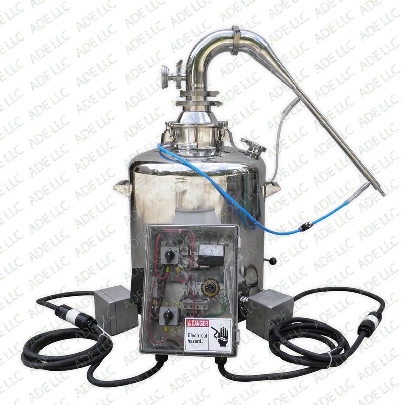 26 Gallon with 3 Stainless Whiskey Column, Cooling Kit and 11,000 Watt Heating System