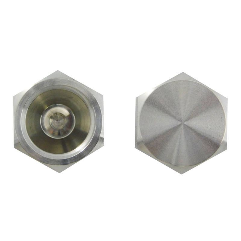 1/2 JIC Cap, 304 Stainless Steel