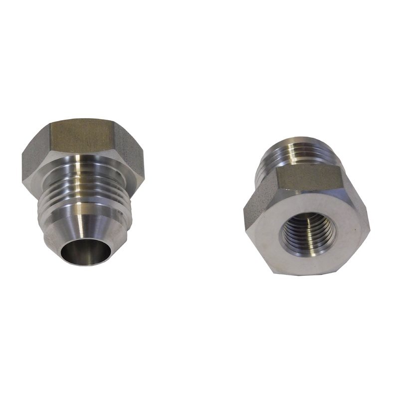 1/2 Male JIC to 1/4 FJIC – 304 Stainless Steel
