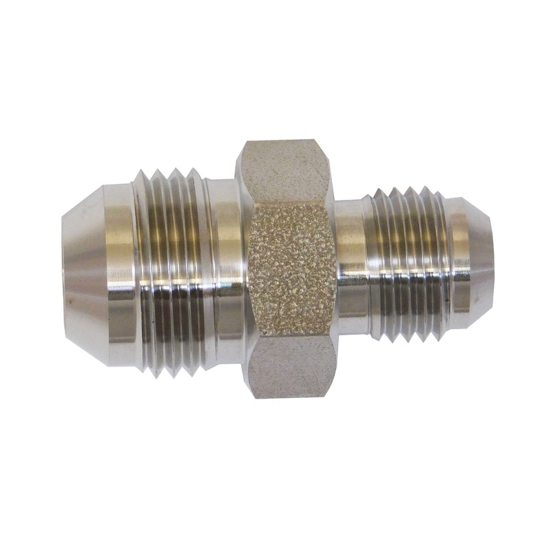 1/2 Male JIC to 3/8 Male JIC, 304 Stainless Steel