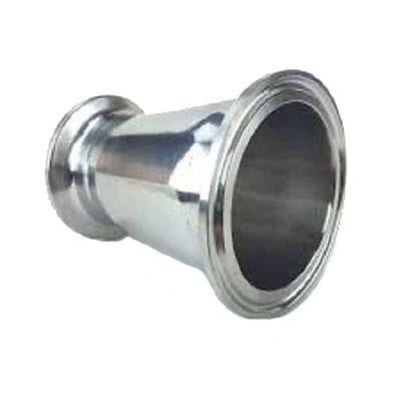 2 to 3  Tri Clamp, Tri Clover, Sanitary, Concentric Reducer, 304 Stainless Steel