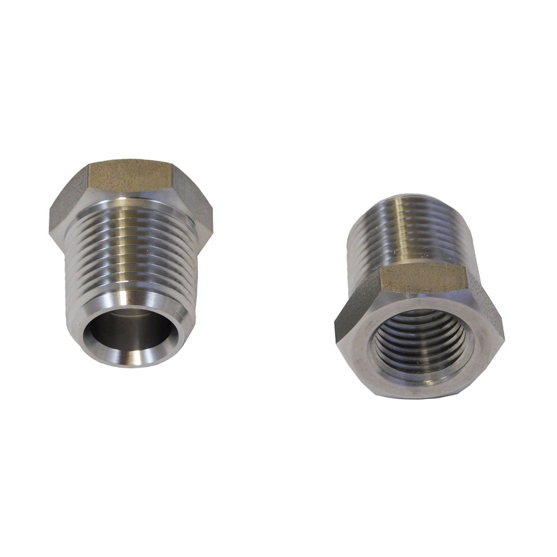 3/8 Male NPT to 1/4 Female NPT Bushing Reducer – 304 Stainless Steel