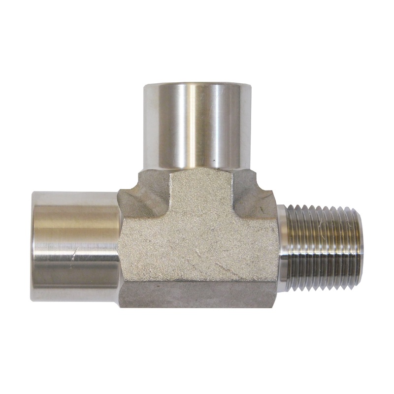 3/8 NPT Street Tee – 304 Stainless Steel