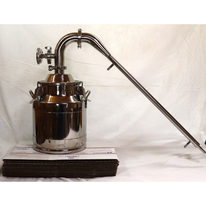 3 Gallon Moonshine Whiskey Pot Still 3x Heavier Than Cheap China Stills