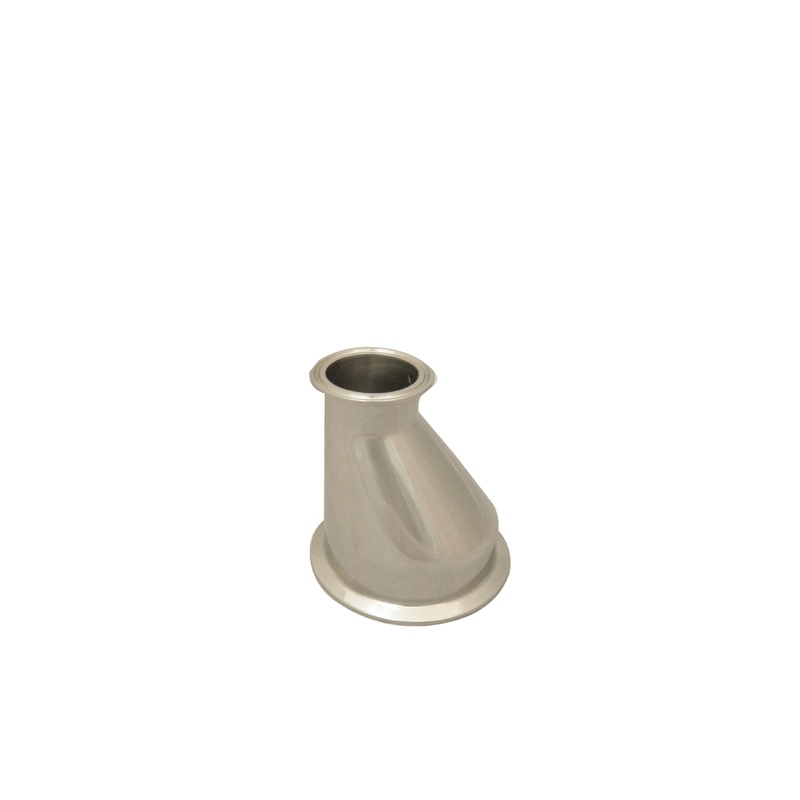 4 x 2 Short Eccentric Reducer | Tri Clamp