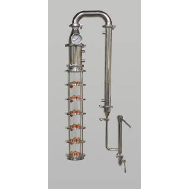 6 Borosilicate Glass Column, 6 Plate