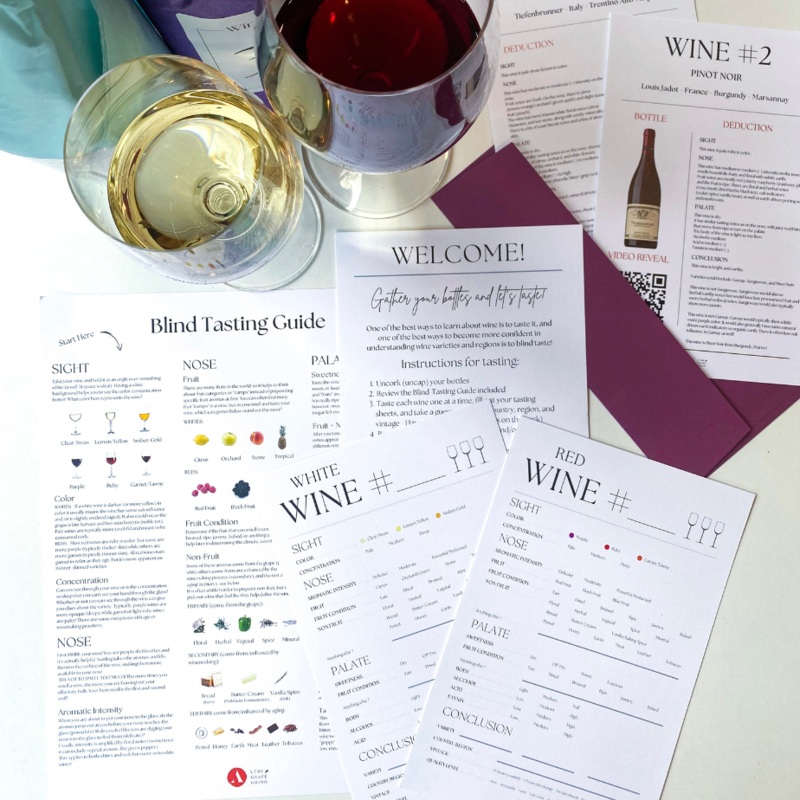 The Grape Grind x  Blind Tasting Club