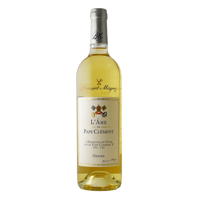 Bernard Magrez, L’Ame de Pape Clement, Blanc, 2019