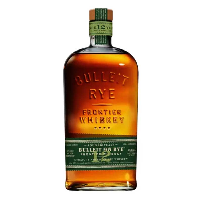 Bulleit 12 Year Frontier Rye Whiskey 750ml